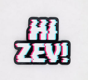 Dungeon Crawler Carl: Hi Zev! Glitch Enamel Pin **BACKORDERED** Enamel Pin Foam Brain Games