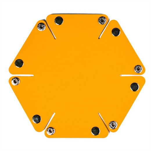 Hurricane Dice Tray (Yellow) Dice Tray Foam Brain Games