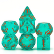 Hurricane Elemental RPG Dice Set Plastic Dice Foam Brain Games