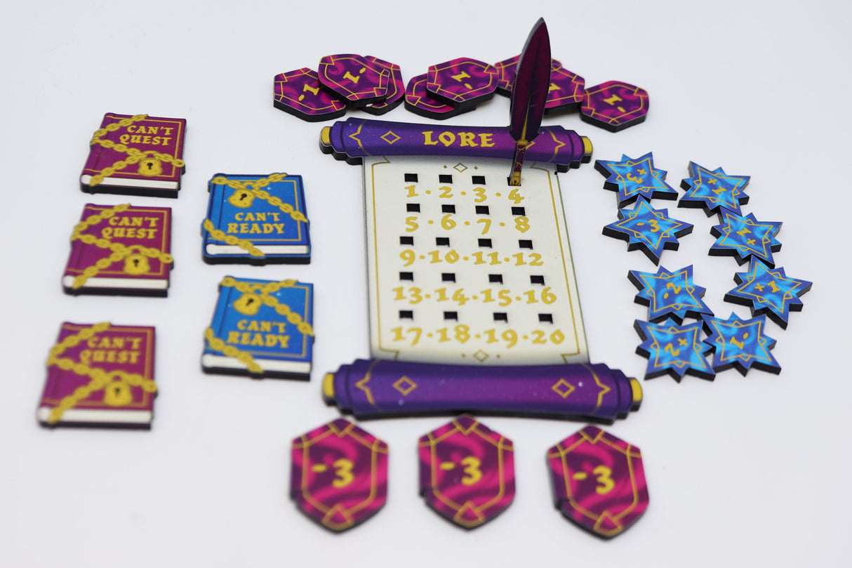 Inkwell Tracking Set - Custom Lore Counter (10 Sets)