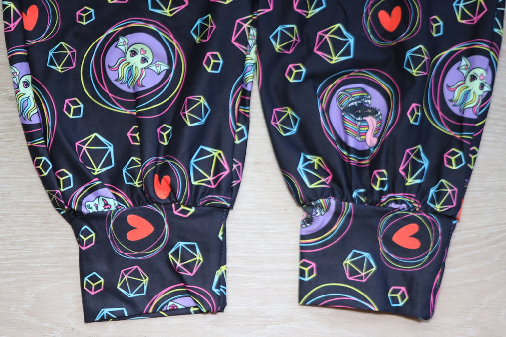 Pride Joggers Pansexual - SIZE: S/M (small/medium) Leggings & Joggers Foam Brain Games