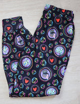 Pride Joggers Pansexual - SIZE: S/M (small/medium) Leggings & Joggers Foam Brain Games