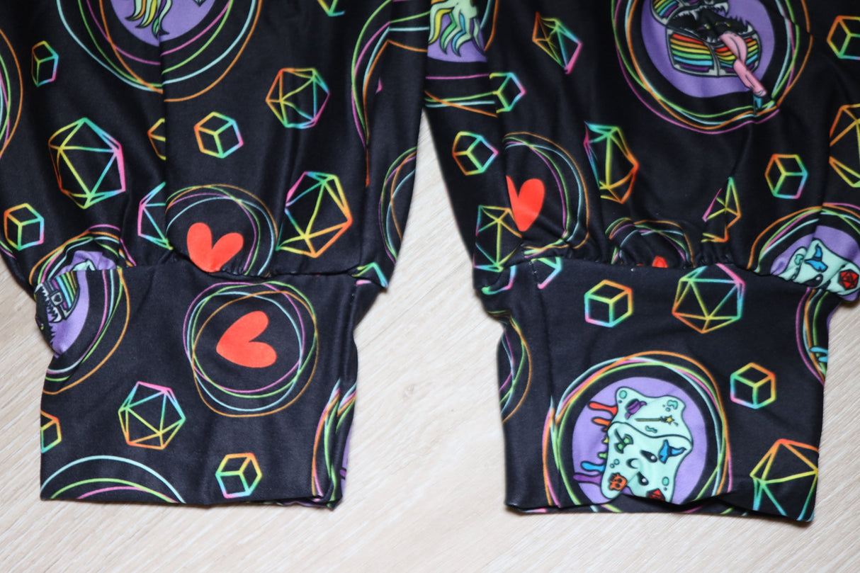 Pride Joggers Rainbow - SIZE: L/XL (Large/XLarge) Leggings & Joggers Foam Brain Games