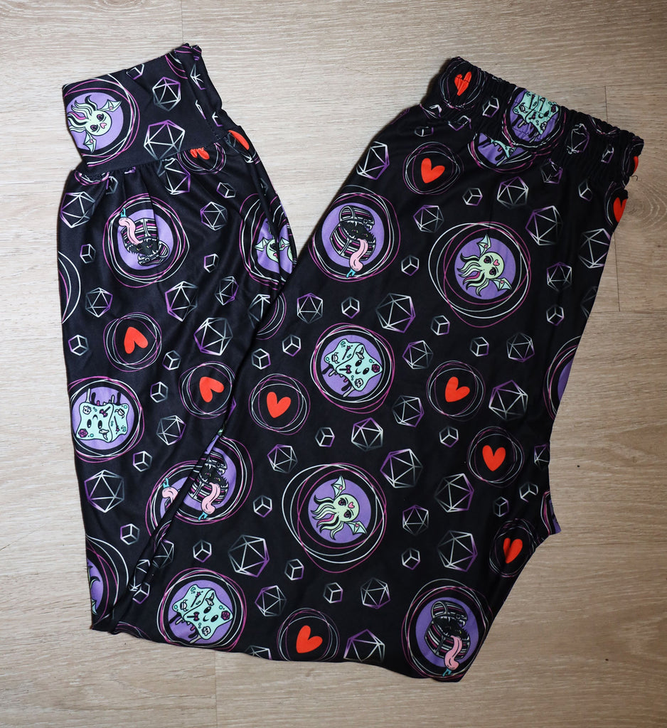 Pride Joggers Asexual - SIZE: L/XL (Large/XLarge) Leggings & Joggers Foam Brain Games