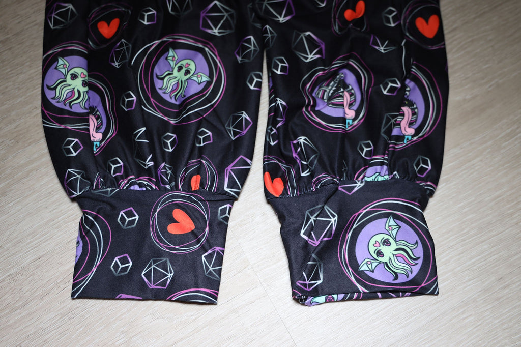 Pride Joggers Asexual - SIZE: S/M (small/medium) Leggings & Joggers Foam Brain Games