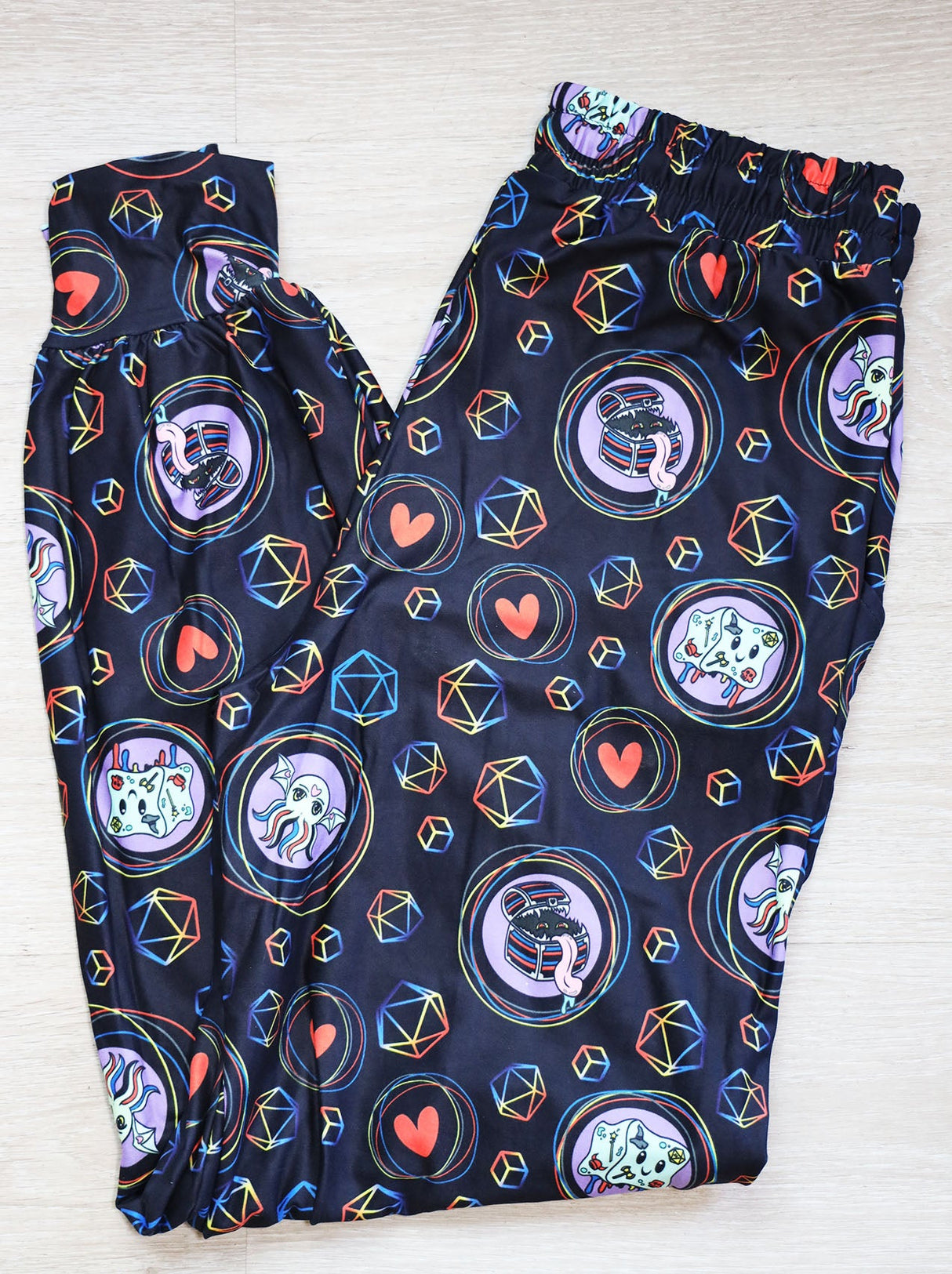 Pride Joggers Polyamorous - SIZE: 2XL/3XL Leggings & Joggers Foam Brain Games