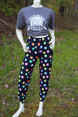 D20  Joggers - SIZE: S/M (small/medium) Leggings & Joggers Foam Brain Games