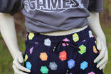 D20  Joggers - SIZE: S/M (small/medium) Leggings & Joggers Foam Brain Games