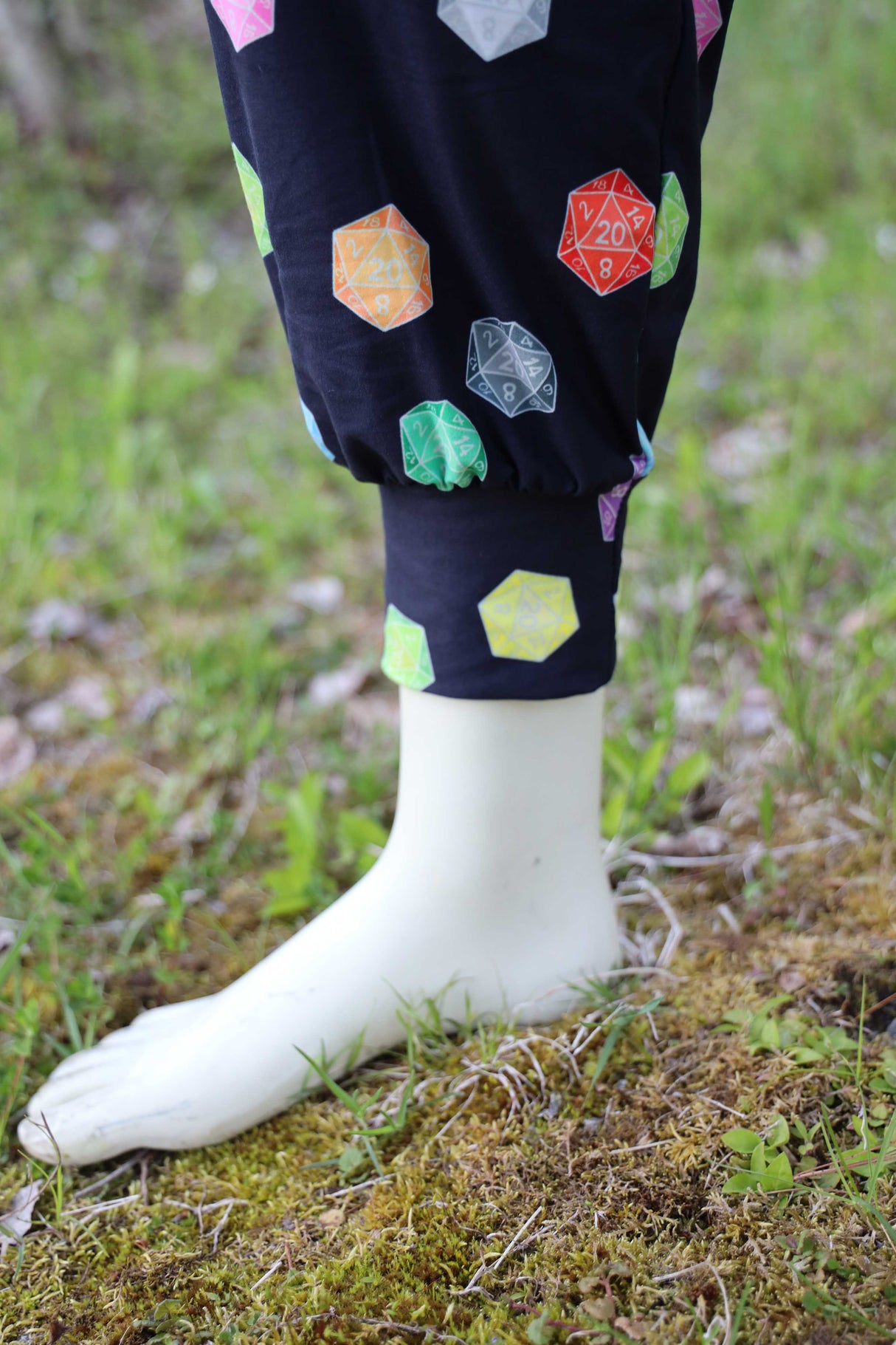 D20  Joggers - SIZE: L/XL (Large/XLarge) Leggings & Joggers Foam Brain Games