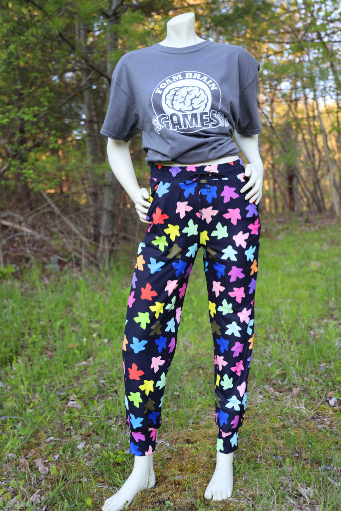 Meeple Joggers - SIZE: 2XL/3XL Leggings & Joggers Foam Brain Games