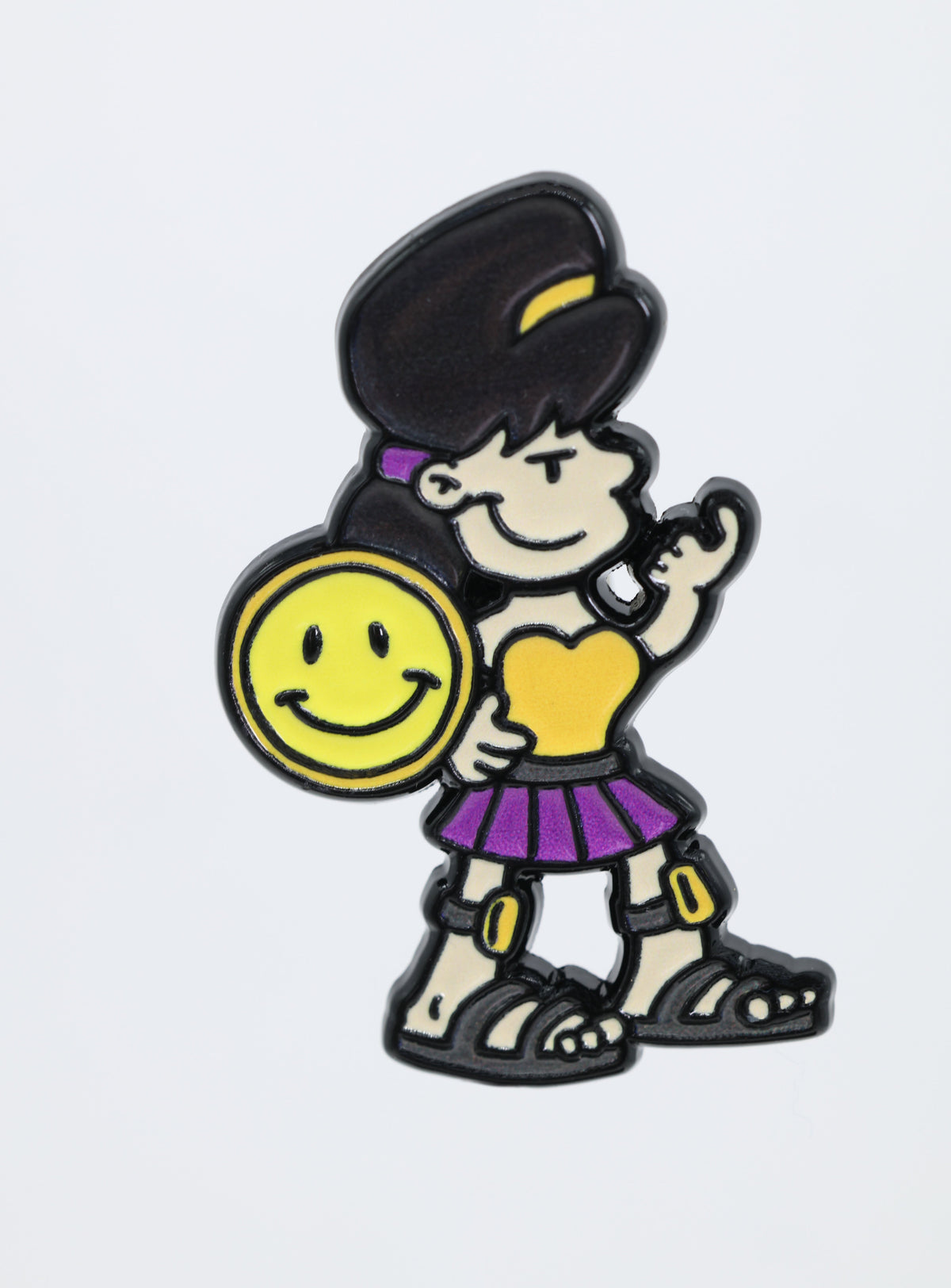 Munchkin: Kneepads of Allure Enamel Pin Enamel Pin Foam Brain Games
