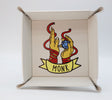 Banner Class Snap Tray: Monk Dice Tray Foam Brain Games