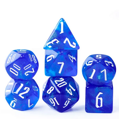 Magician's Deep Water Lair RPG Dice Set Plastic Dice Foam Brain Games