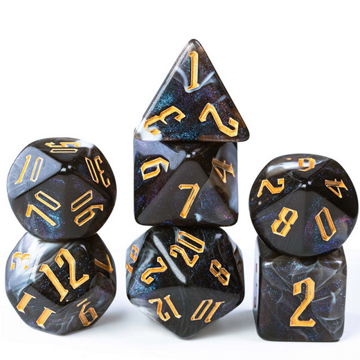 Magician's Pact RPG Dice Set Plastic Dice Foam Brain Games