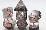 Misty Water Koi RPG Dice Set Plastic Dice Foam Brain Games