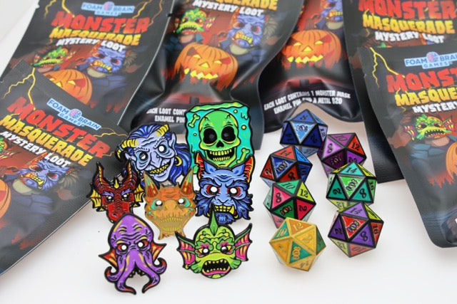 Mystery Loot: Monster Masquerade Mystery Loot Foam Brain Games