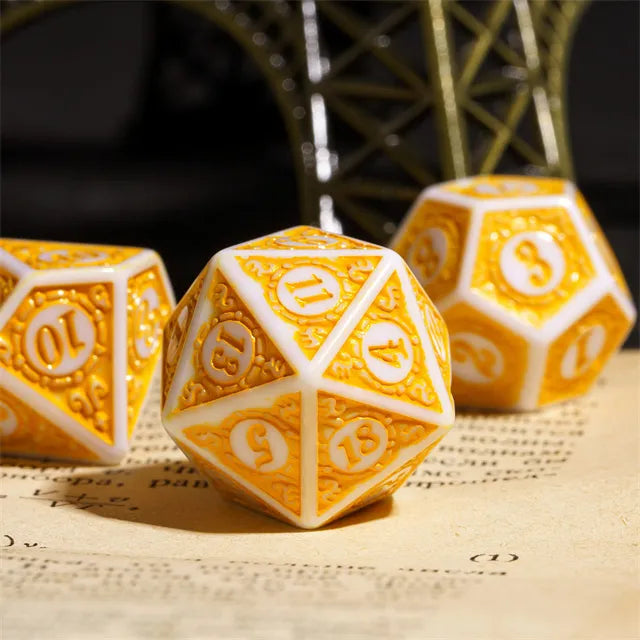 Motif: Rising Sun RPG Dice Set Plastic Dice Foam Brain Games