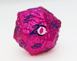 Mummy Wraps: Lady Dai 40mm Metal D20 Metal Dice Foam Brain Games