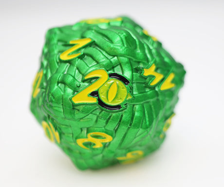 Mummy Wraps: Tollund Man 40mm Metal D20 Metal Dice Foam Brain Games