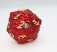 Mummy Wraps: Tutankhamun 40mm Metal D20 Metal Dice Foam Brain Games