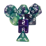 Murky Pond RPG Dice Set Plastic Dice Foam Brain Games