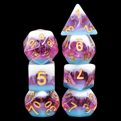 No Way Up RPG Dice Set Plastic Dice Foam Brain Games