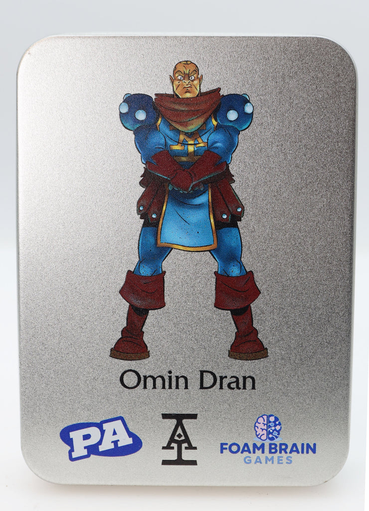 Acquisitions Inc Character Dice: Omin Dran (2nd Edition) Metal Dice Foam Brain Games