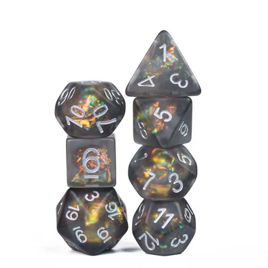 Orichalcum Ore RPG Dice Set Plastic Dice Foam Brain Games