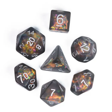 Orichalcum Ore RPG Dice Set Plastic Dice Foam Brain Games