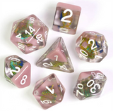 Peacock RPG Dice Set Plastic Dice Foam Brain Games