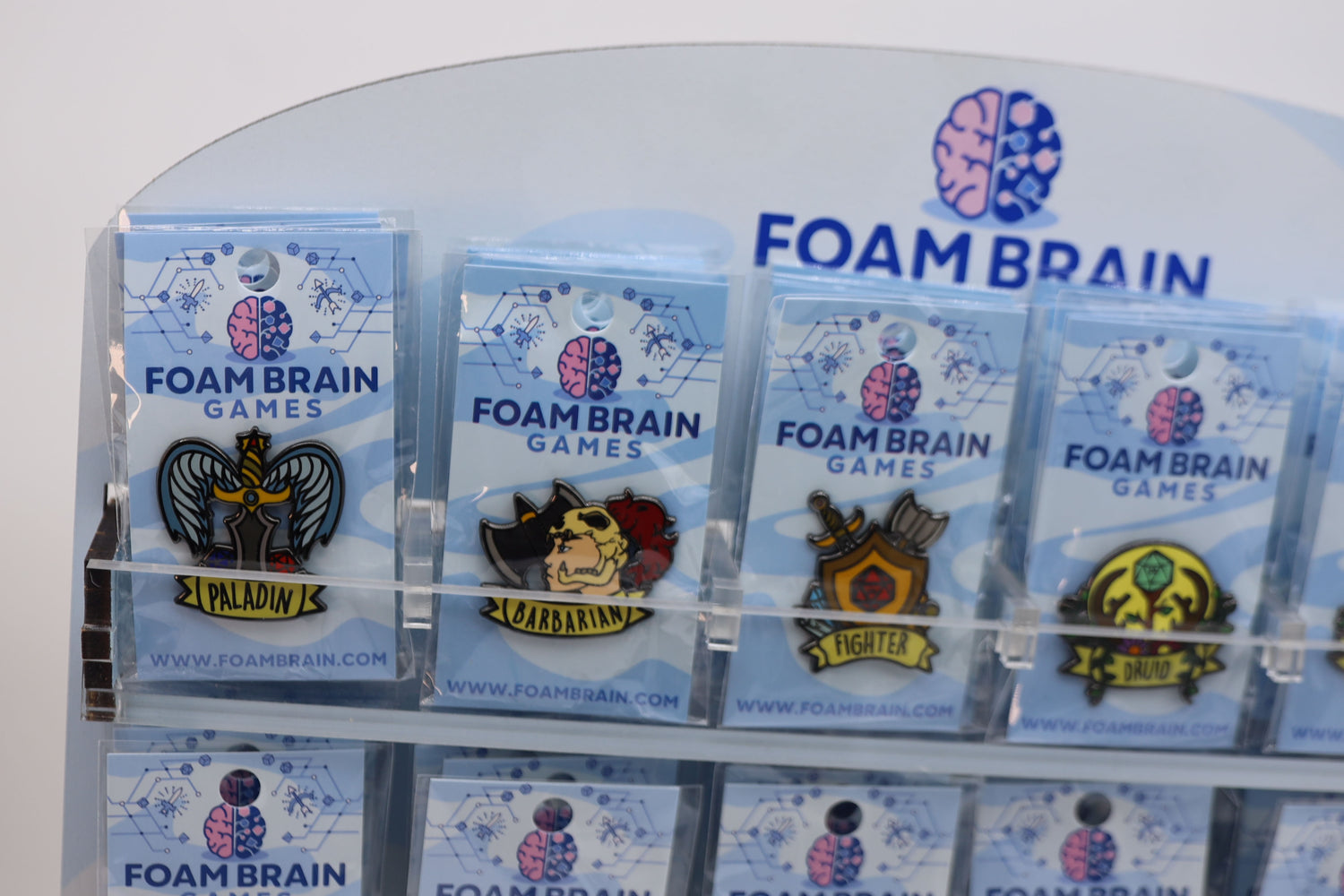 Dynamic Pin Display – Foam Brain Wholesale