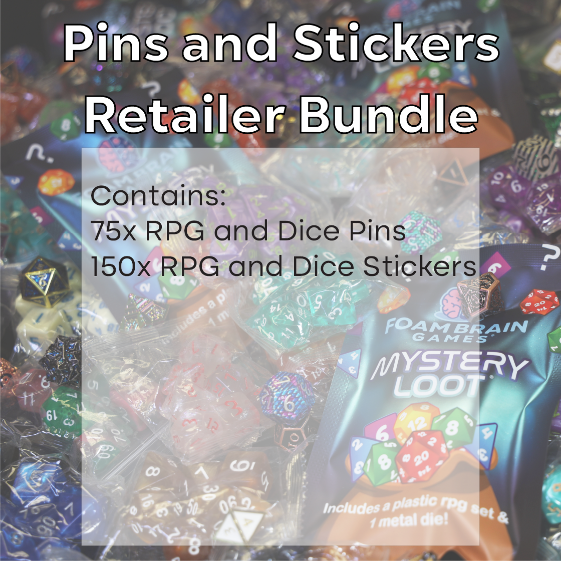 Pins and Stickers Starter Bundle