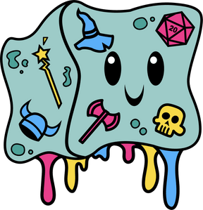 Gelly Cube Pride Pin: Pansexual Enamel Pin Foam Brain Games