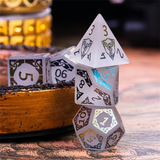 Quartz and Rainbow Flourish Stone Dice Foam Brain Games