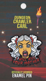 Dungeon Crawler Carl: Samantha IWKYM Enamel Pin Enamel Pin Foam Brain Games