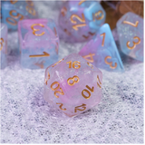 Flare of Ambition RPG Set Plastic Dice Foam Brain Games