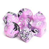 Blueberry Smoothie RPG Dice Set Plastic Dice Foam Brain Games