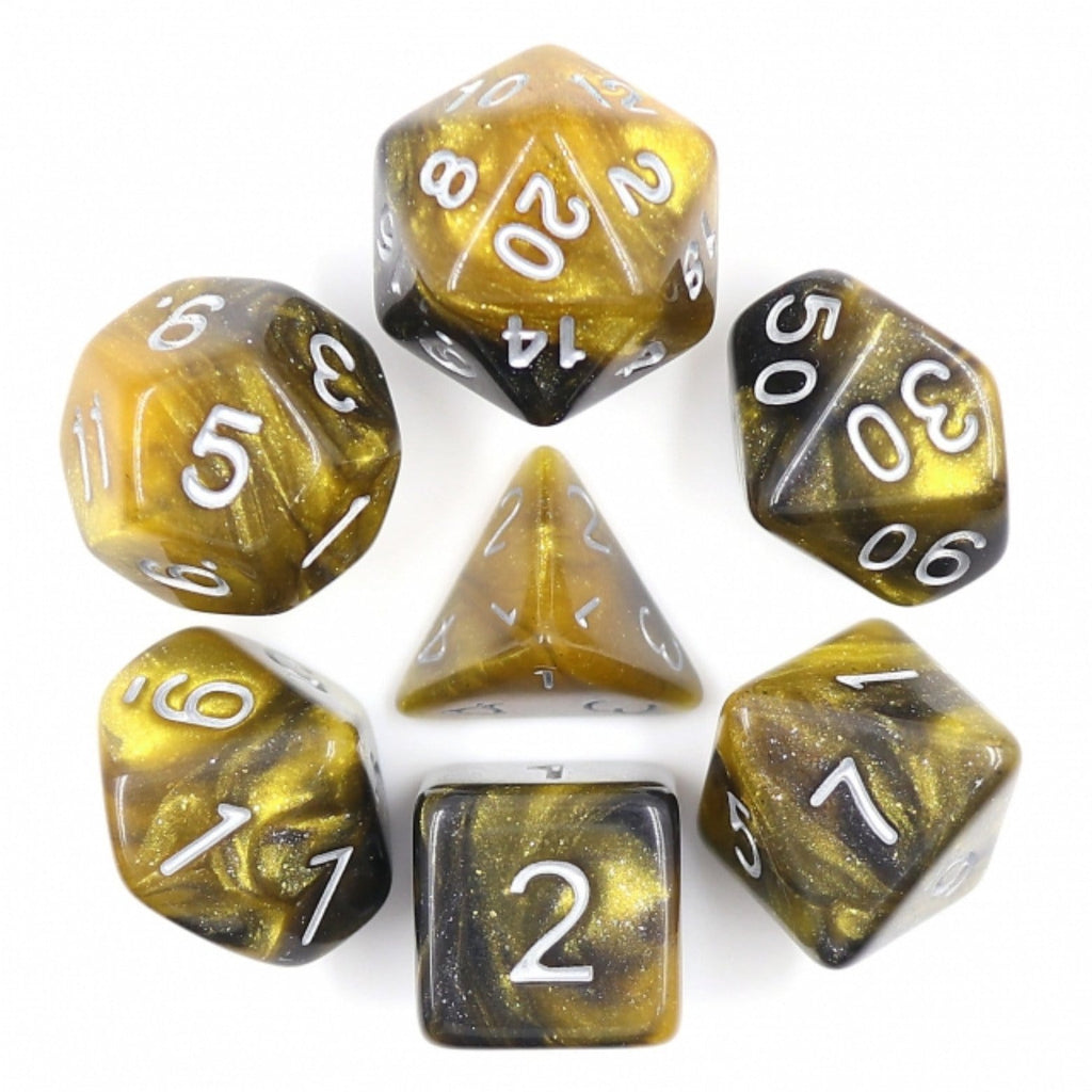 Monarch RPG Dice Set Plastic Dice Foam Brain Games