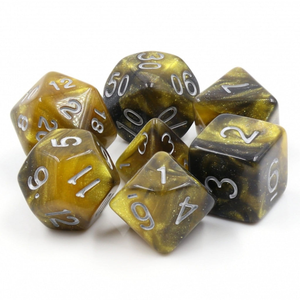 Monarch RPG Dice Set Plastic Dice Foam Brain Games