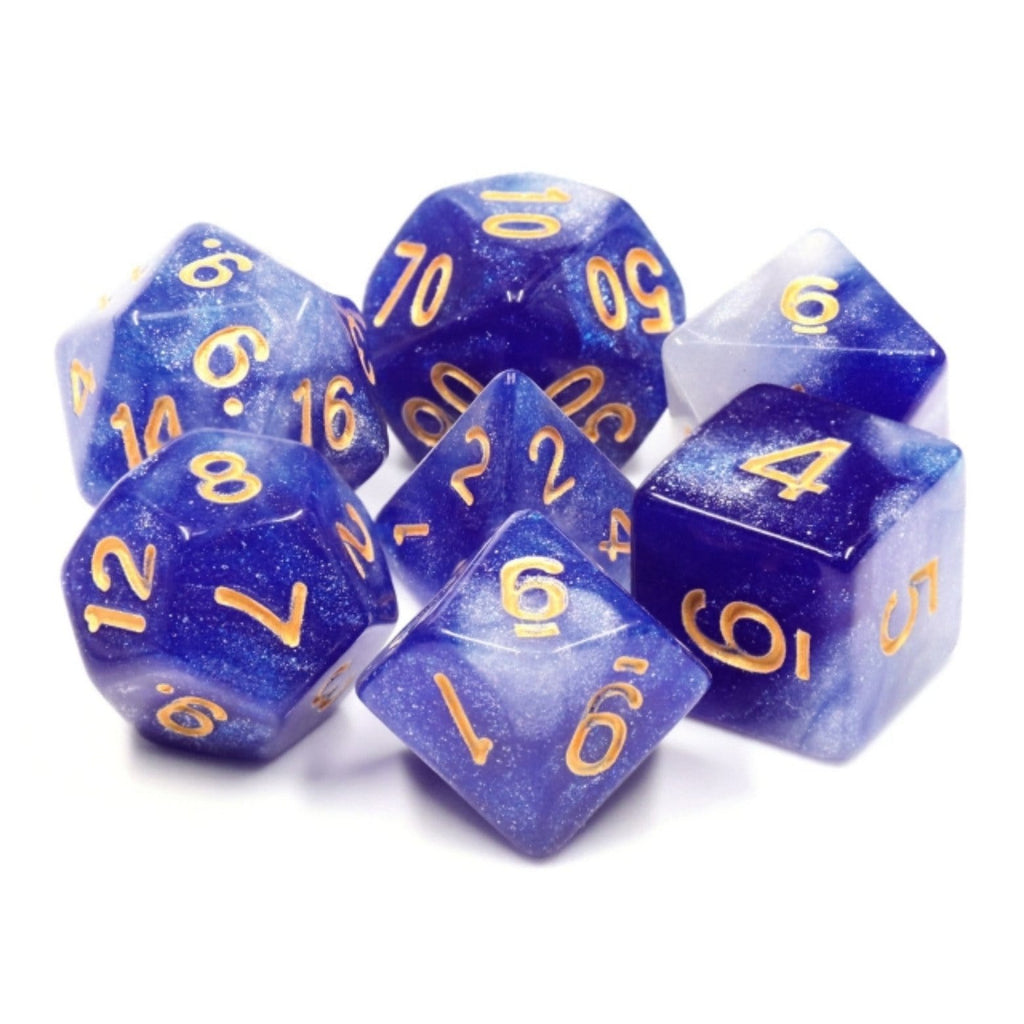 Star Gaze RPG Dice Set Plastic Dice Foam Brain Games