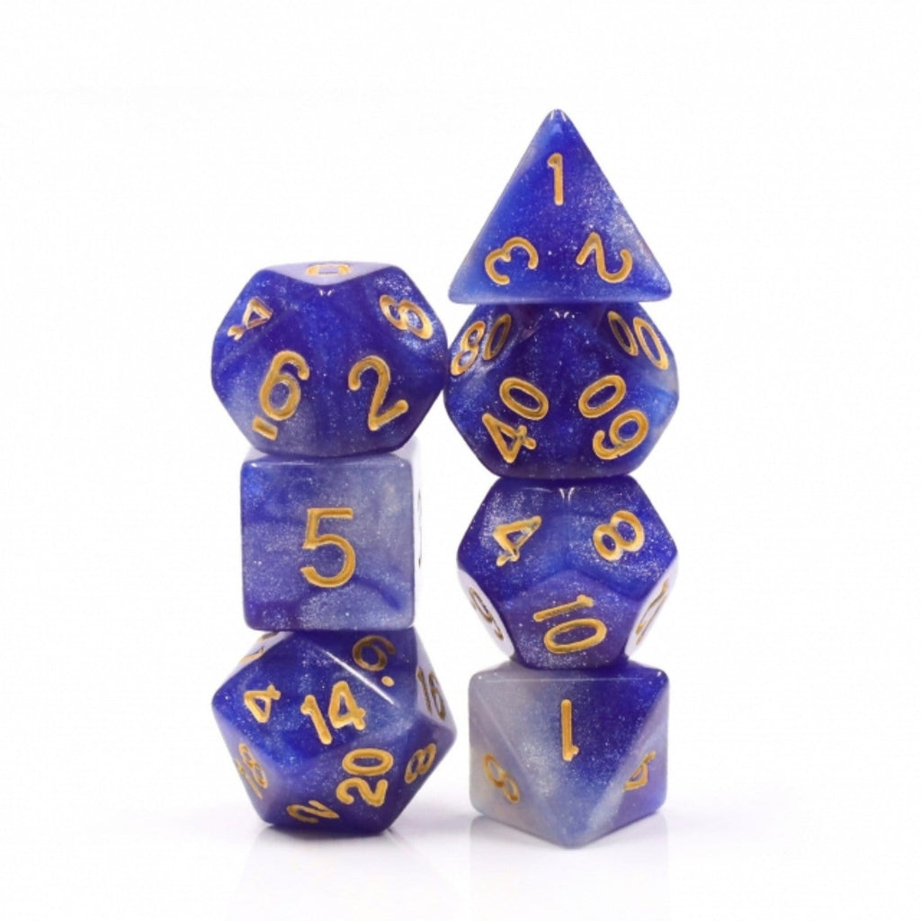 Star Gaze RPG Dice Set Plastic Dice Foam Brain Games