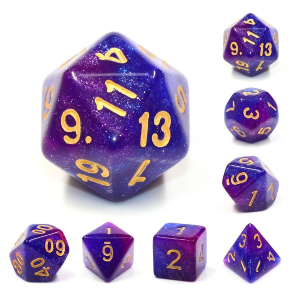 Thousand Stars RPG Dice Set Plastic Dice Foam Brain Games