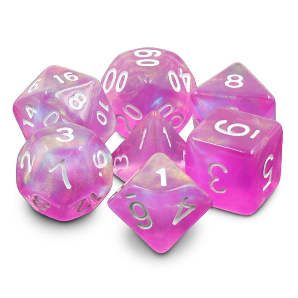 Dream in Bloom RPG Dice Set Plastic Dice Foam Brain Games