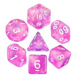 Dream in Bloom RPG Dice Set Plastic Dice Foam Brain Games