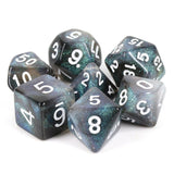 Everclear Aurora RPG Dice Set Plastic Dice Foam Brain Games