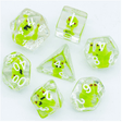 Frog RPG Dice Set Plastic Dice Foam Brain Games