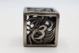 Dragon Essence: Silver - Hollow Metal RPG Dice Set Metal Dice Foam Brain Games
