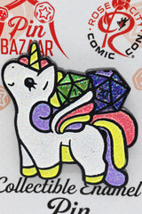 Enamel Pin: Sparkles Pony Enamel Pin Pin Bazaar