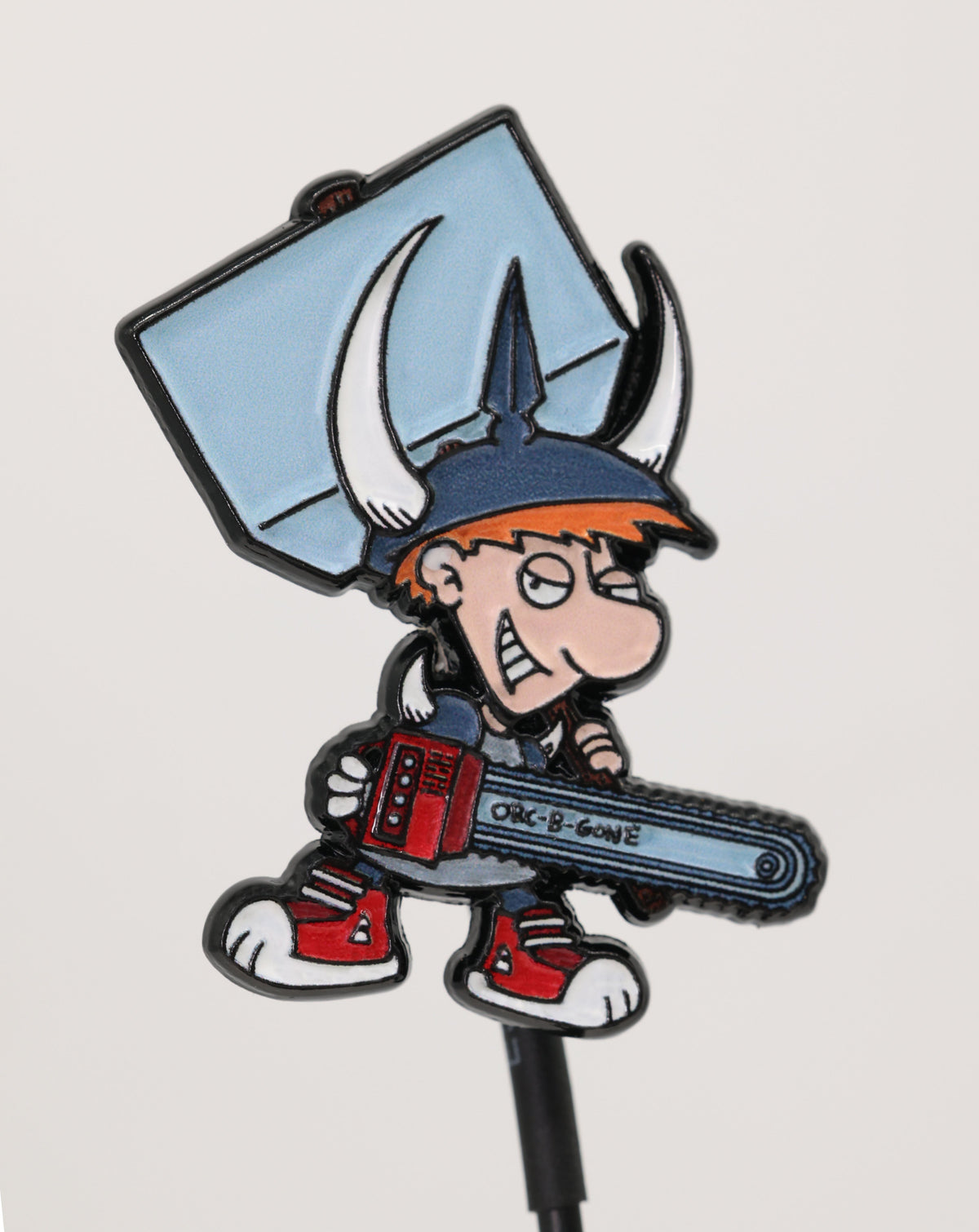 Munchkin: Spyke Enamel Pin Enamel Pin Foam Brain Games