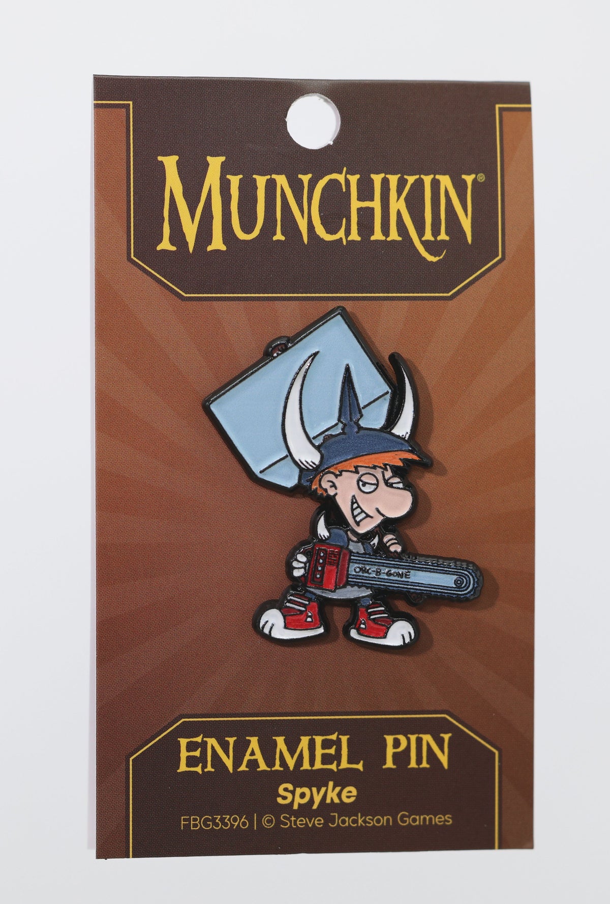Munchkin: Spyke Enamel Pin Enamel Pin Foam Brain Games